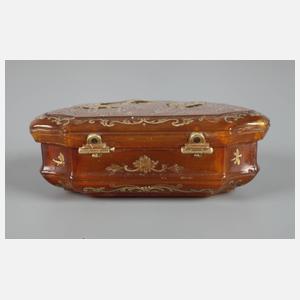 Feine Gold-Piqué-Tabatiere