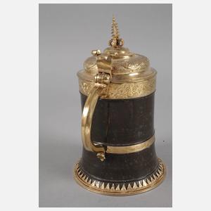 Seltener Zöblitzer Deckelhumpen