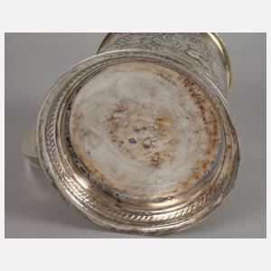 Übergroßer Silberhumpen