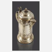 Seltene schlesische Silberkanne111