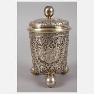 Prunkvoller Hamburger Deckelbecher