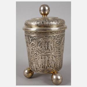 Prunkvoller Hamburger Deckelbecher