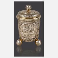 Prunkvoller Hamburger Deckelbecher111