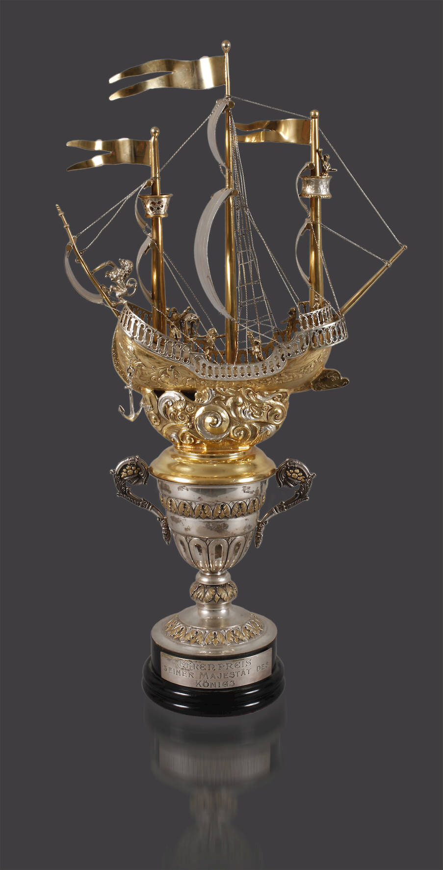 Bedeutender Silberpokal Kaiser Wilhelm II.