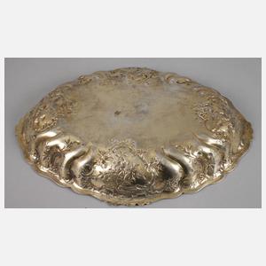 Barockes Augsburger Silberbecken