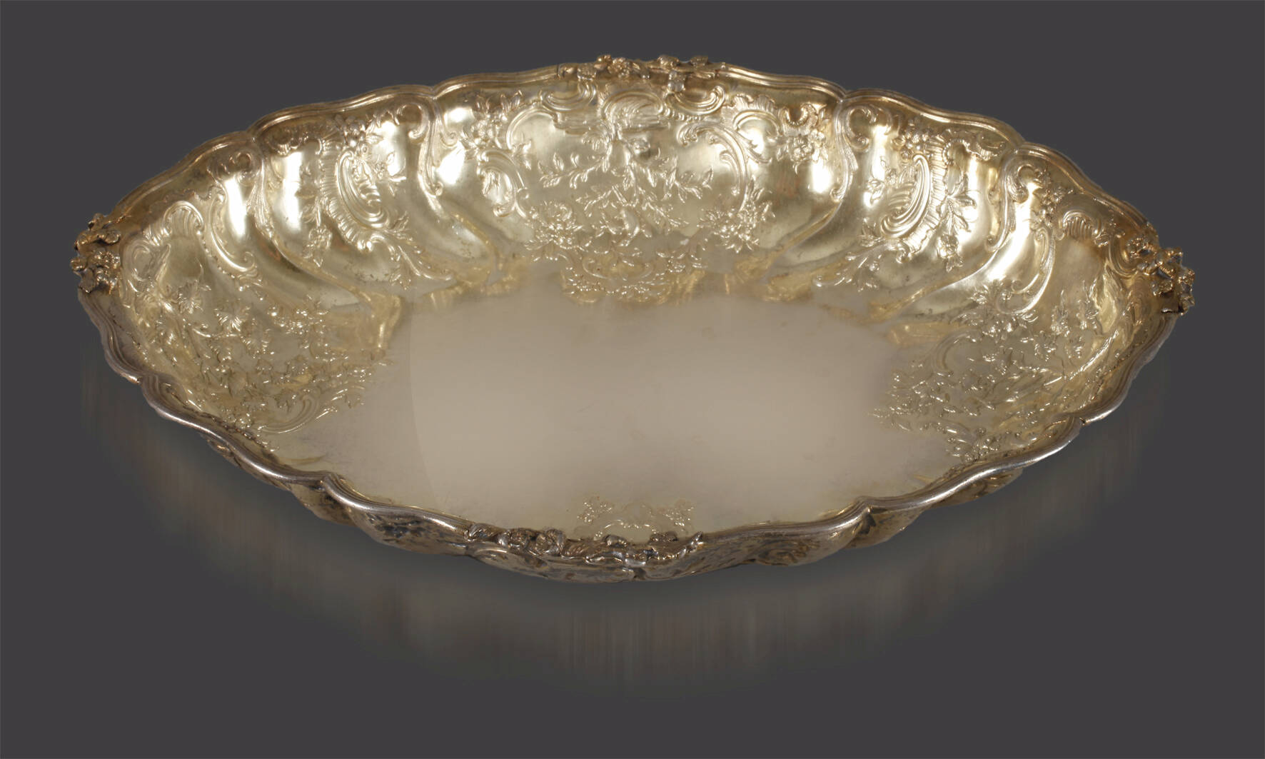 Barockes Augsburger Silberbecken