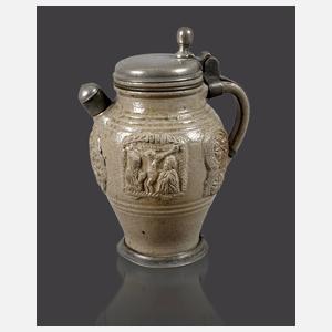 Waldenburger Tüllenkanne von 1587