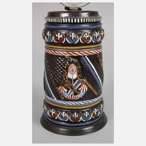 Paar seltene Dippoldiswalder Walzenkrüge