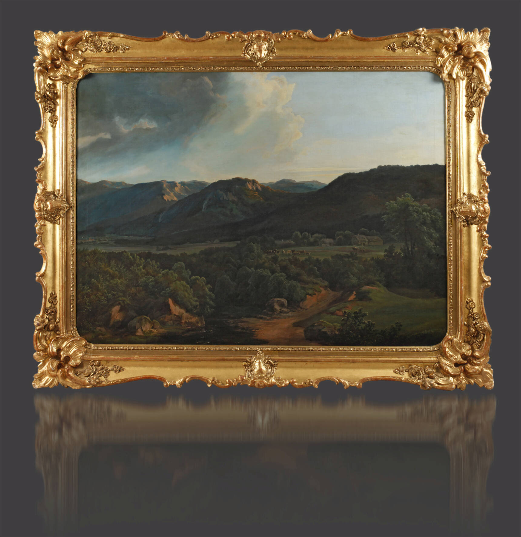 Sommerliche Gebirgslandschaft