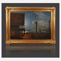 Piazza San Marco in Venedig im Mondlicht111