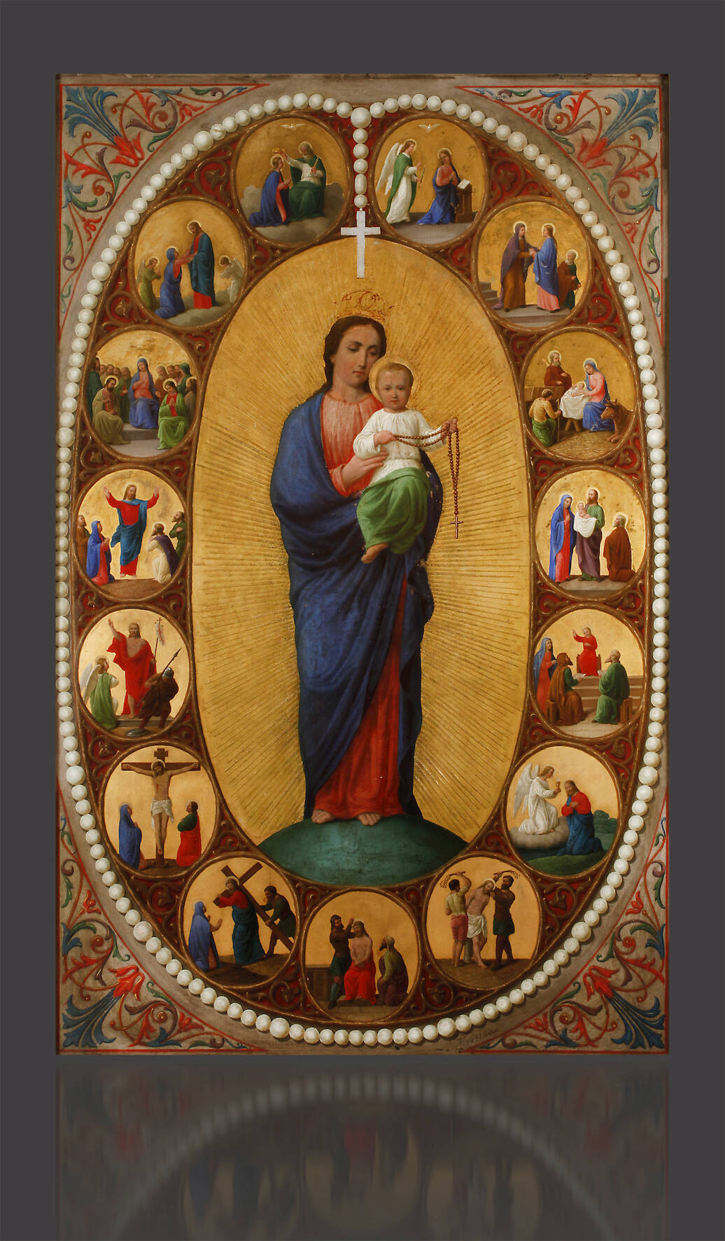 Josef Mánes, Rosenkranzmadonna