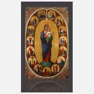 Josef Mánes, Rosenkranzmadonna