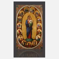 Josef Mánes, Rosenkranzmadonna111