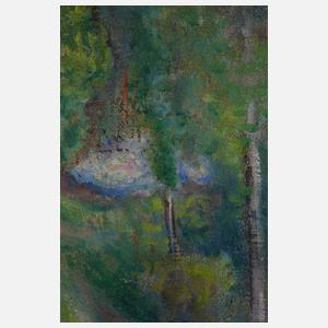 Prof. Ludomir Sleńdzinski, Freundinnen im Park