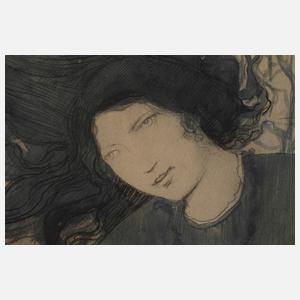 Prof. Fritz Erler, Das Mädchen mit der Rose