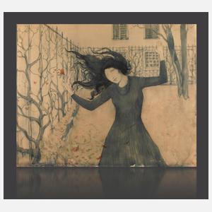 Prof. Fritz Erler, Das Mädchen mit der Rose