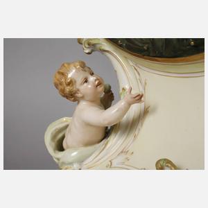 KPM Prunkpendule "Flora"