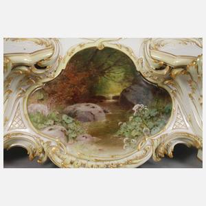 KPM Prunkpendule "Flora"