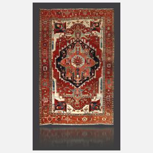 Großer Teppich Serapi