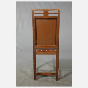 Tisch und vier Stühle Joseph Maria Olbrich