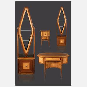 Feines Salonmöbel Bruno Paul attr.