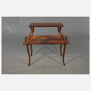 Émile Gallé Teetisch „Sicut Hortus“ 1898