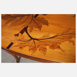 Émile Gallé Teetisch „Sicut Hortus“ 1898