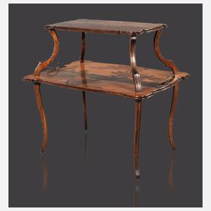 Émile Gallé Teetisch „Sicut Hortus“ 1898