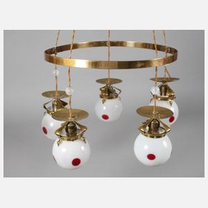 Deckenlampe Koloman Moser attr.