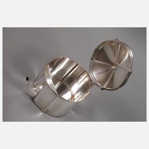 Silber seltenes Teeservice Albin Müller