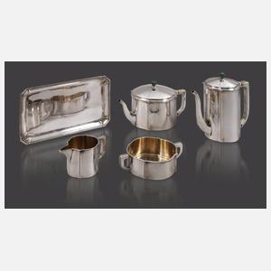 Silber seltenes Teeservice Albin Müller