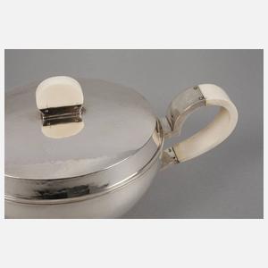 Silber Kaffee-/Teeset Art déco