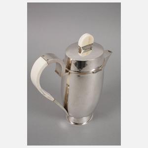 Silber Kaffee-/Teeset Art déco