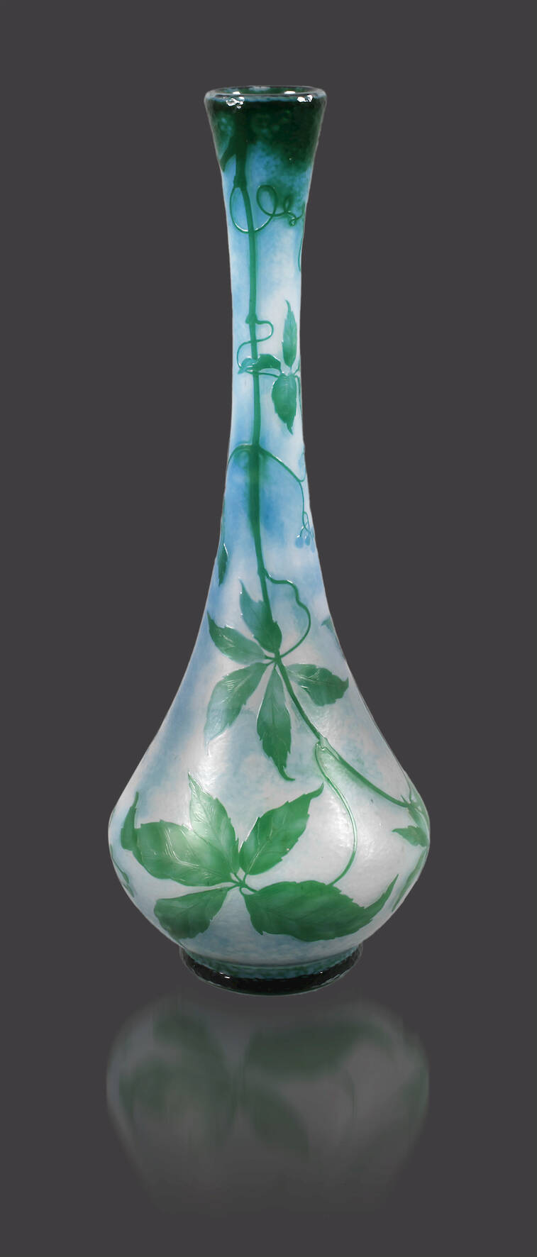 Daum Nancy große Bodenvase