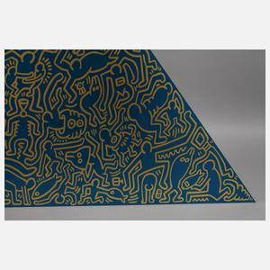 Keith Haring, “Pyramid”