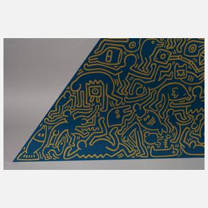 Keith Haring, “Pyramid”
