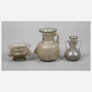 Konvolut römischer Gläser