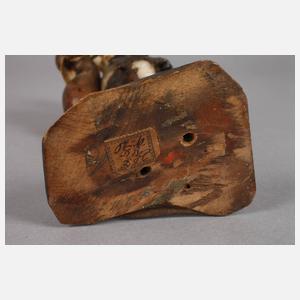 Zwei figürliche Schnitzereien