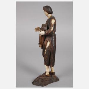 Zwei figürliche Schnitzereien