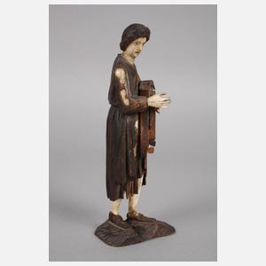 Zwei figürliche Schnitzereien