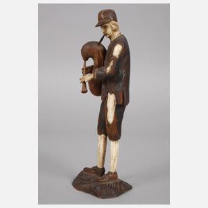 Zwei figürliche Schnitzereien