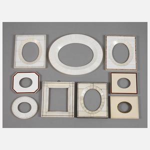 Konvolut Miniaturrahmen