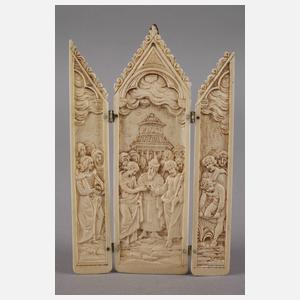 Triptychon Elfenbein