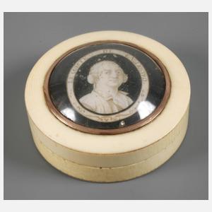 Deckeldose Elfenbein