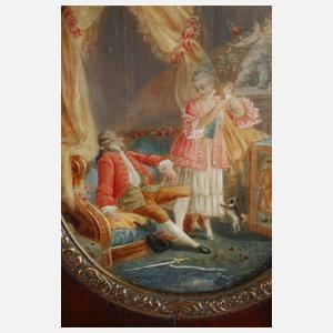 Miniatur Rokokoszene