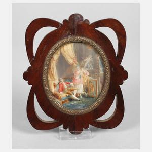 Miniatur Rokokoszene