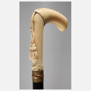 Spazierstock Elfenbein