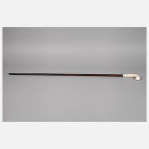 Spazierstock Elfenbein