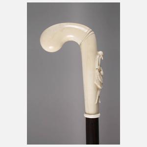 Spazierstock Elfenbein