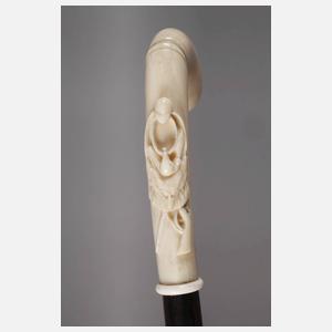 Spazierstock Elfenbein